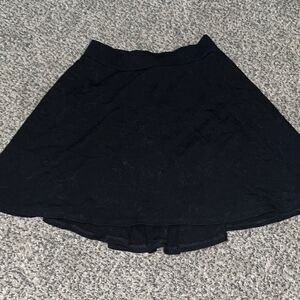 Charlotte Russe - Black Swing Skirt - S
